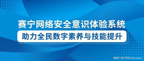 賽寧網(wǎng)絡(luò)安全意識(shí)體驗(yàn)系統(tǒng) 數(shù)字技術(shù)服務(wù)新標(biāo)桿，助力全民數(shù)字素養(yǎng)與技能提升